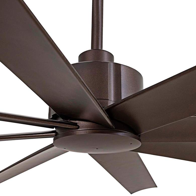 Image 3 65" Minka Aire Slipstream Bronze LED Large Outdoor Fan with Remote more views