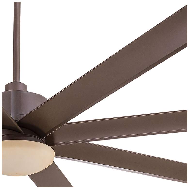 Image 5 65 inch Minka Aire Slipstream Bronze LED Large Outdoor Fan with Remote more views