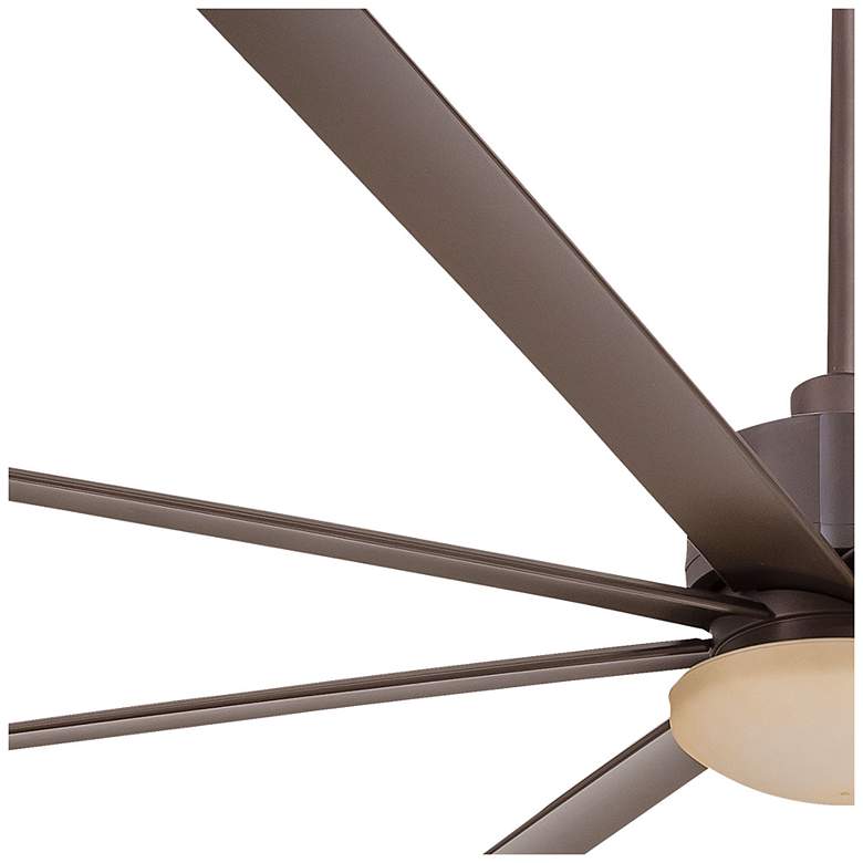 Image 6 65 inch Minka Aire Slipstream Bronze LED Large Outdoor Fan with Remote more views