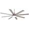 65" Minka Aire Slipstream Brushed Nickel Outdoor Ceiling Fan
