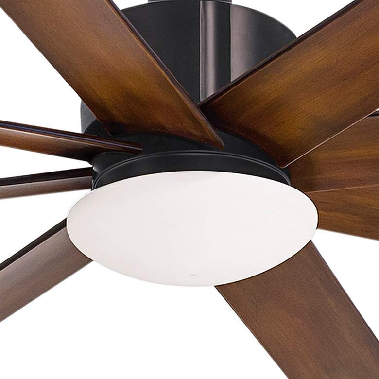Image 3 65" Minka Aire Slipstream Coal Wet Rated Large Ceiling Fan with Remote more views