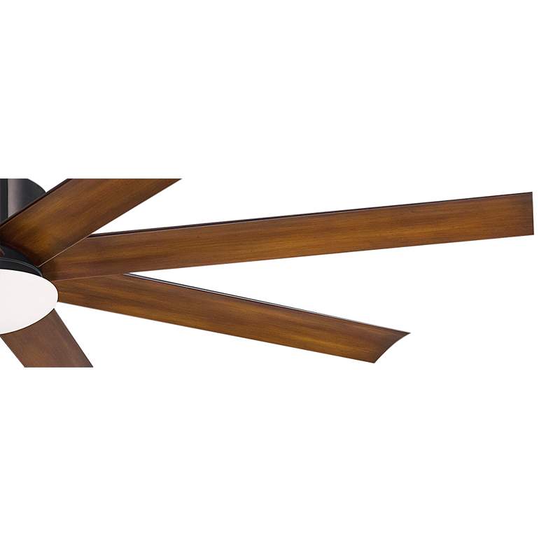 Image 4 65" Minka Aire Slipstream Coal Wet Rated Large Ceiling Fan with Remote more views