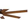 65" Minka Aire Slipstream Coal Wet Rated Large Ceiling Fan with Remote