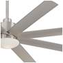 3_65" Minka Aire Slipstream Nickel Outdoor LED Ceiling Fan with Remote more views
