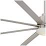 5_65" Minka Aire Slipstream Nickel Outdoor LED Ceiling Fan with Remote more views