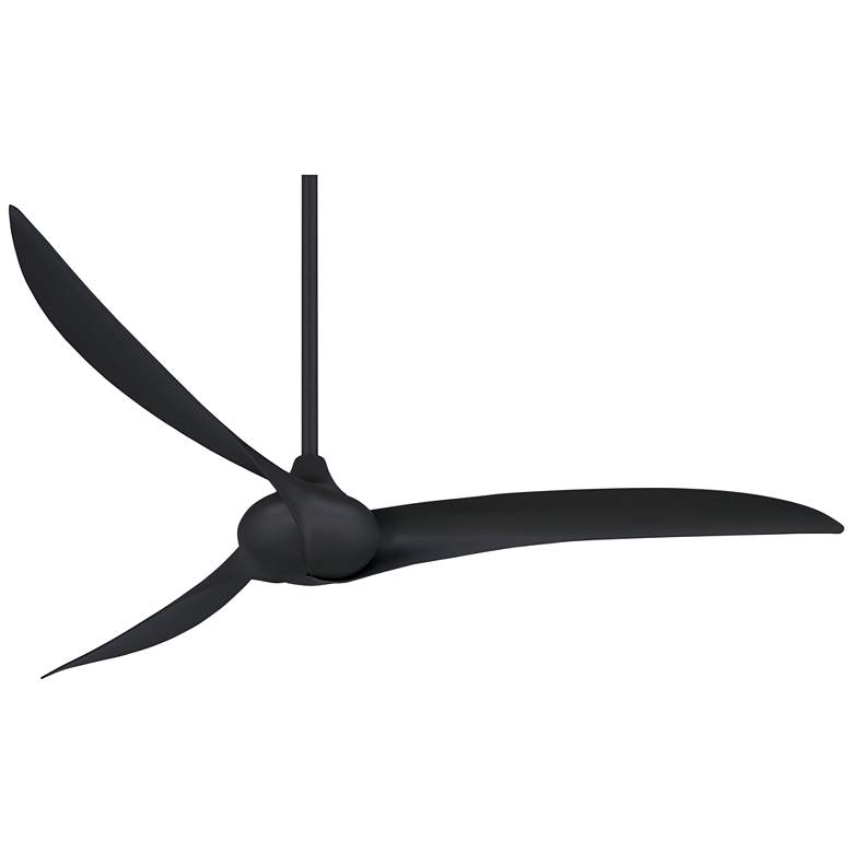 Image 1 65" Minka Aire Wave Coal Ceiling Fan with Remote Control