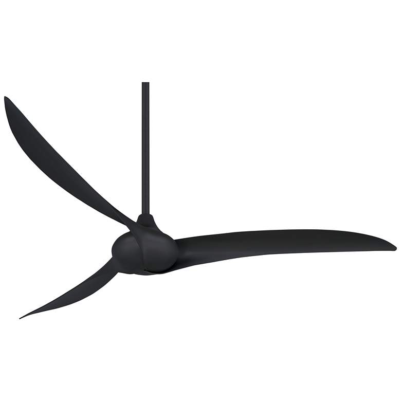 Image 2 65" Minka Aire Wave Coal Ceiling Fan with Remote Control