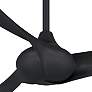 65" Minka Aire Wave Coal Ceiling Fan with Remote Control