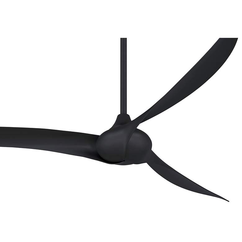 Image 3 65" Minka Aire Wave Coal Ceiling Fan with Remote Control more views