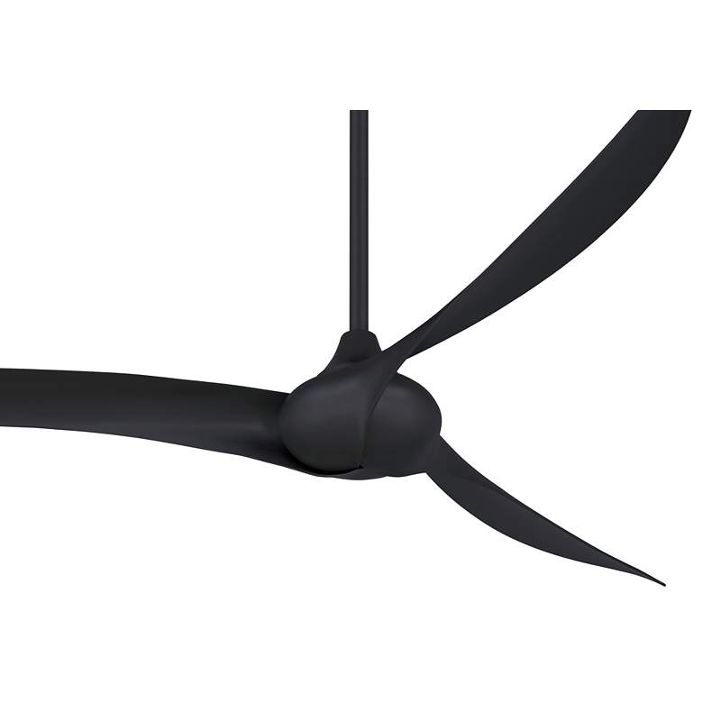 Image 4 65" Minka Aire Wave Coal Ceiling Fan with Remote Control more views