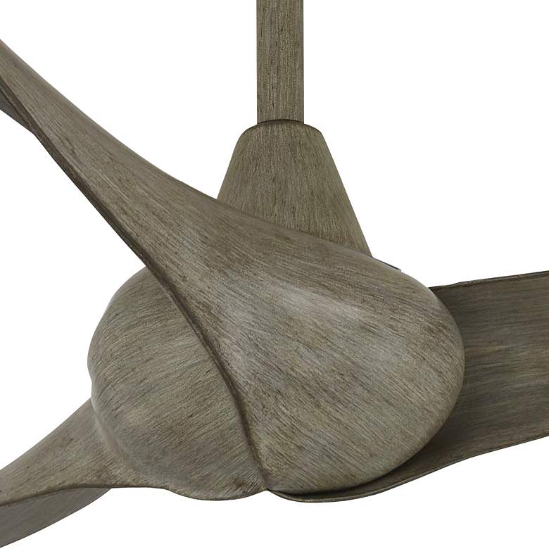 Image 2 65" Minka Aire Wave Driftwood Ceiling Fan with Remote Control more views