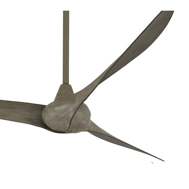 Image 3 65" Minka Aire Wave Driftwood Ceiling Fan with Remote Control more views