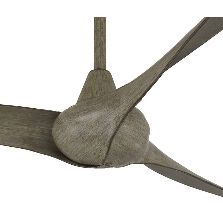 Image 4 65" Minka Aire Wave Driftwood Ceiling Fan with Remote Control more views