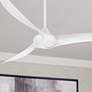 1_65" Minka Aire Wave White Ceiling Fan with Remote Control