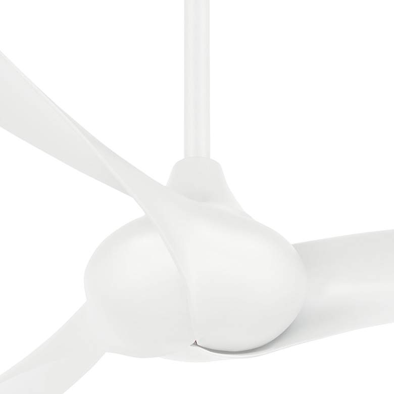Image 2 65" Minka Aire Wave White Ceiling Fan with Remote Control more views