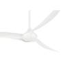 65" Minka Aire Wave White Ceiling Fan with Remote Control