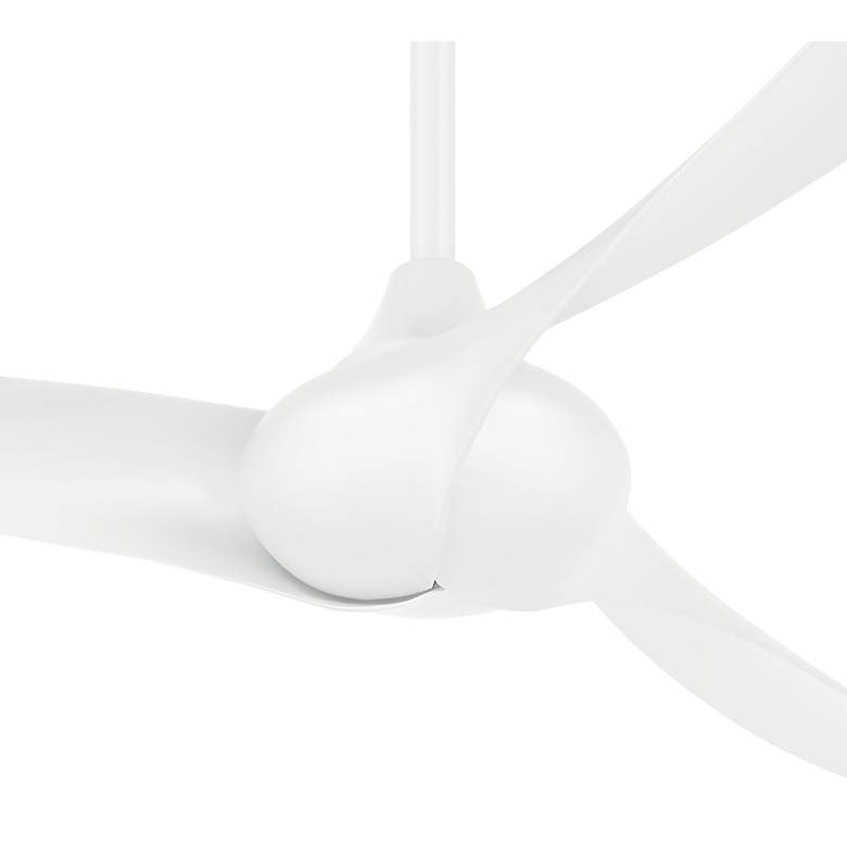 Image 4 65" Minka Aire Wave White Ceiling Fan with Remote Control more views