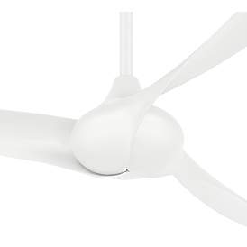Image5 of 65" Minka Aire Wave White Ceiling Fan with Remote Control more views