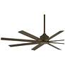 65" Minka Aire Xtreme H2O Bronze Wet Rated Large Fan with Remote