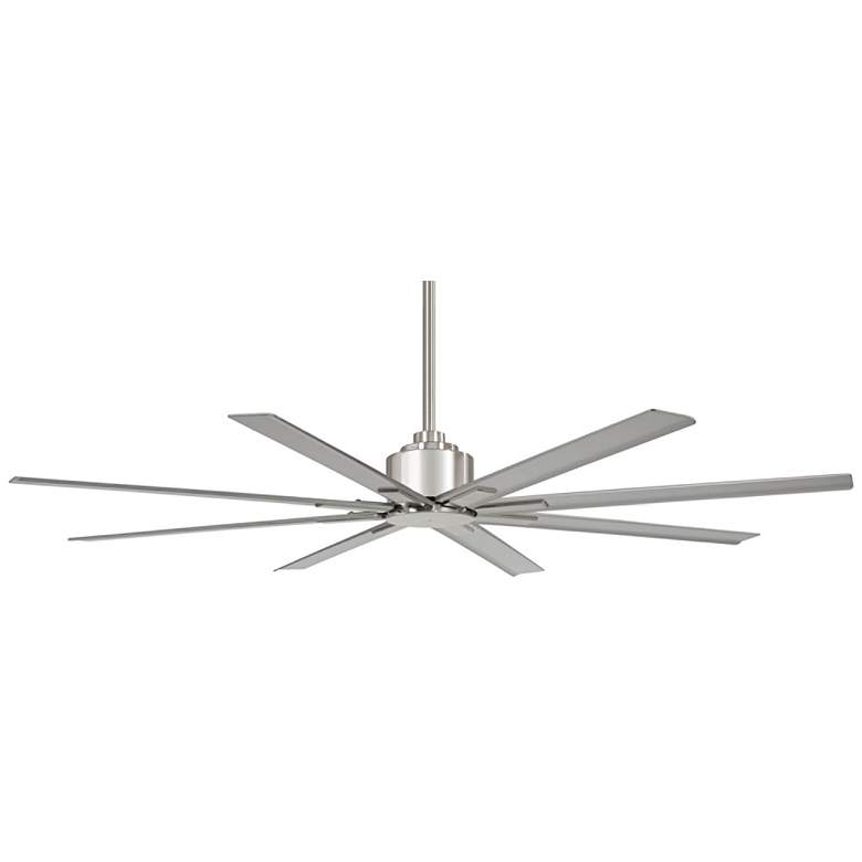 Image 2 65" Minka Aire Xtreme H2O Brushed Nickel Wet Ceiling Fan with Remote