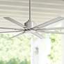65" Minka Aire Xtreme H2O Brushed Nickel Wet Ceiling Fan with Remote