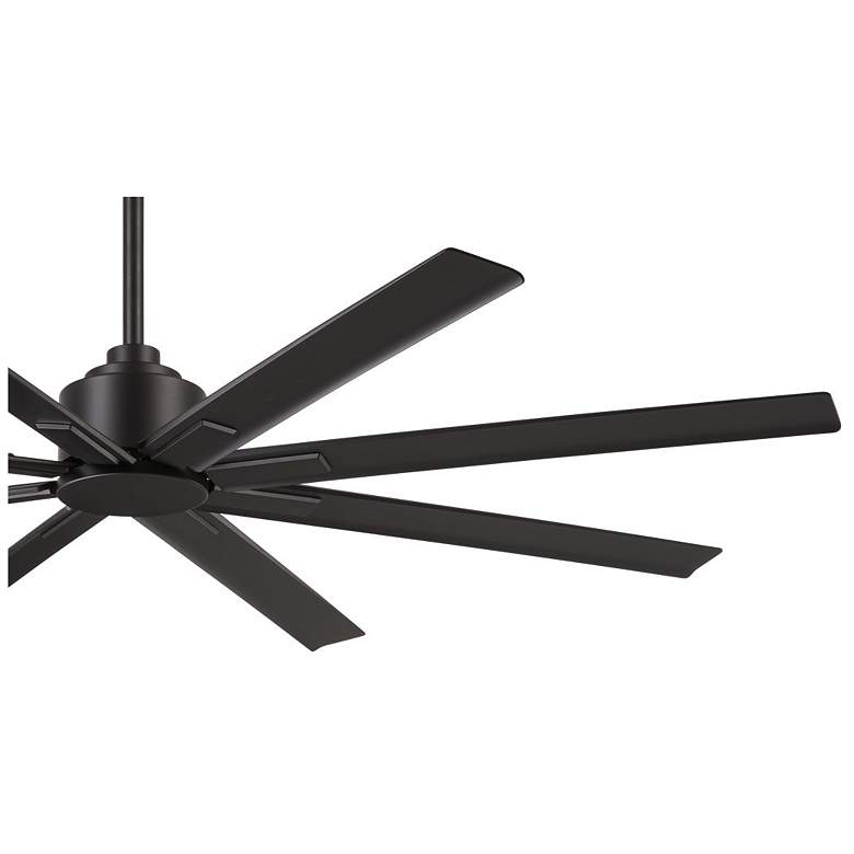 Image 4 65" Minka Aire Xtreme H2O Coal Black Wet Rated Ceiling Fan with Remote more views