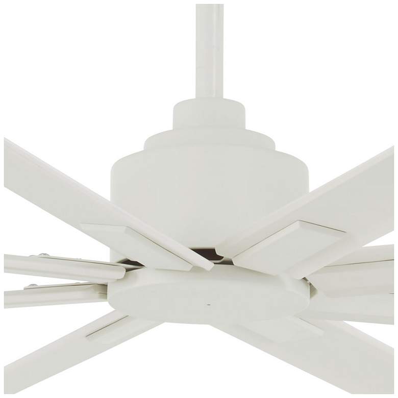 Image 3 65" Minka Aire Xtreme H2O Flat White Wet Ceiling Fan with Remote more views