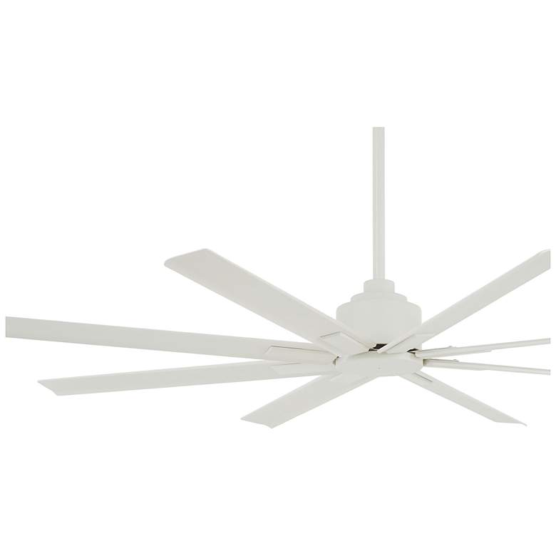 Image 4 65" Minka Aire Xtreme H2O Flat White Wet Ceiling Fan with Remote more views