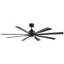 1_65" Modern Forms Size Matters Black Outdoor LED Smart Ceiling Fan