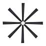 4_65" Modern Forms Size Matters Black Outdoor LED Smart Ceiling Fan more views