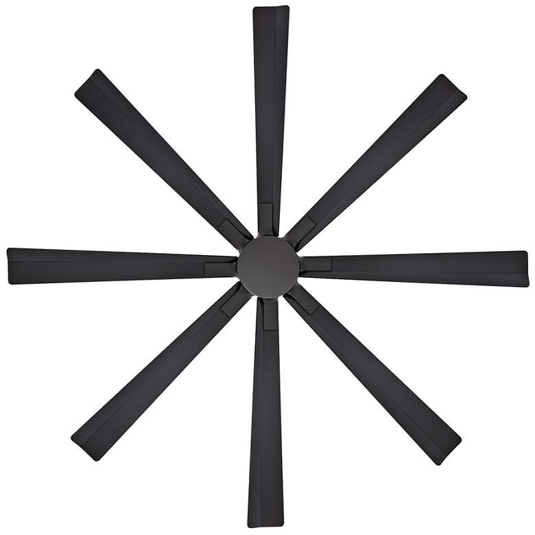 Image 5 65" Modern Forms Size Matters Matte Black Outdoor Smart Ceiling Fan more views