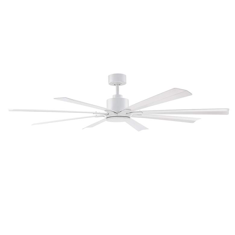Image 3 65" Modern Forms Size Matters Matte White Outdoor Smart Ceiling Fan more views