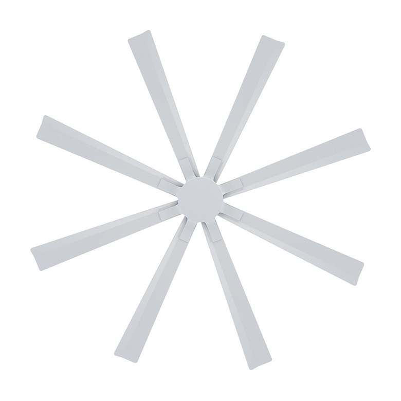 Image 4 65" Modern Forms Size Matters Matte White Outdoor Smart Ceiling Fan more views