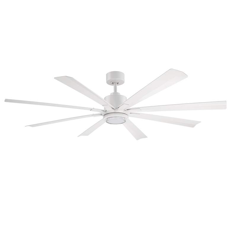 Image 7 65" Modern Forms Size Matters White Outdoor LED Smart Ceiling Fan more views