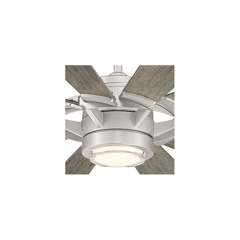 Image 3 65 inch Modern Forms Wyndmill Steel 2700K LED Smart Ceiling Fan more views