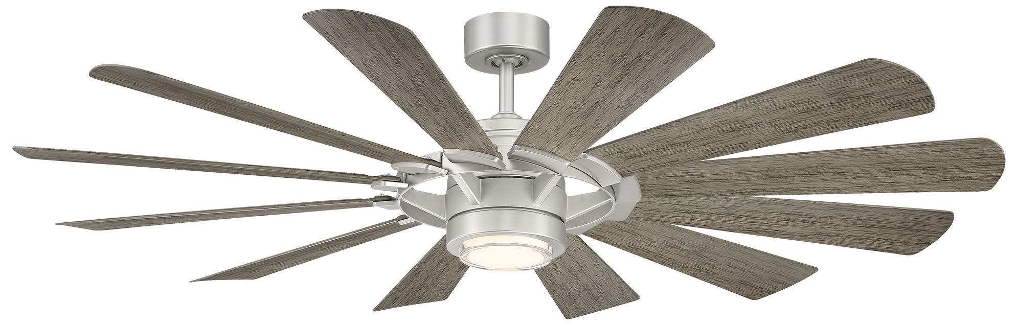 Image 2 65" Modern Forms Wyndmill Steel LED Smart Indoor/Outdoor Ceiling Fan