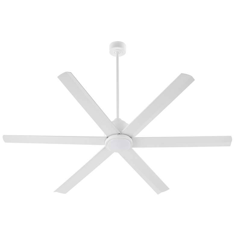 Image 3 65" Quorum Titus Studio White Ceiling Fan more views