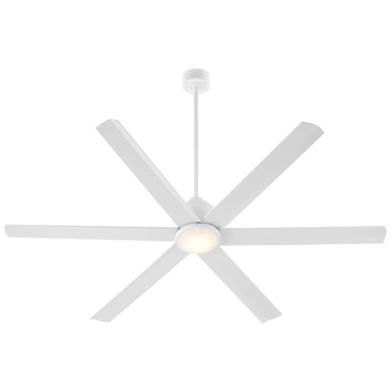 Image 4 65" Quorum Titus Studio White Ceiling Fan more views
