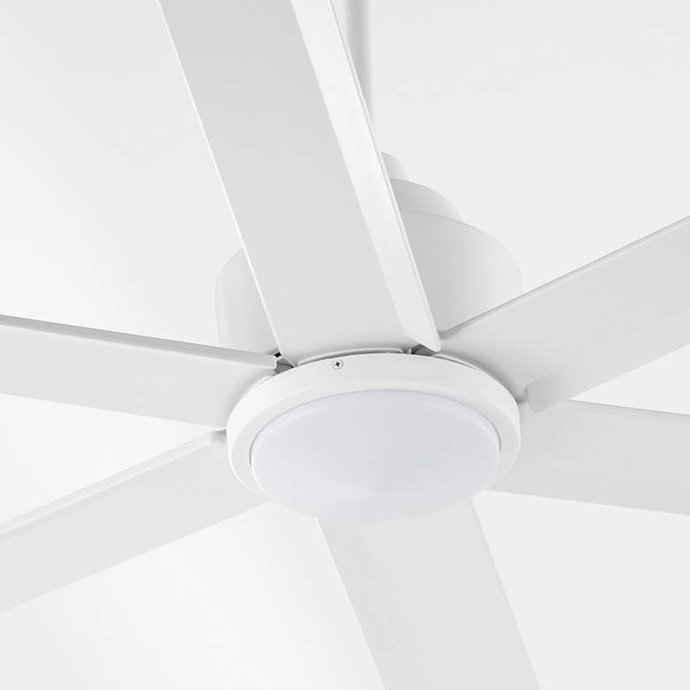 Image 5 65" Quorum Titus Studio White Ceiling Fan more views