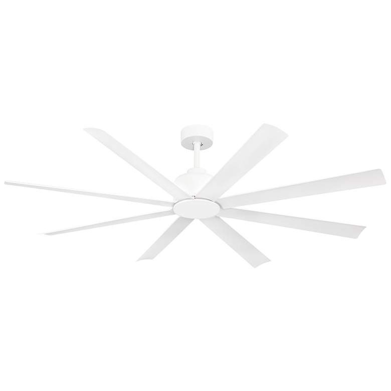 Image 1 65" Maxim Condor Matte White 8-Blade Ceiling Fan