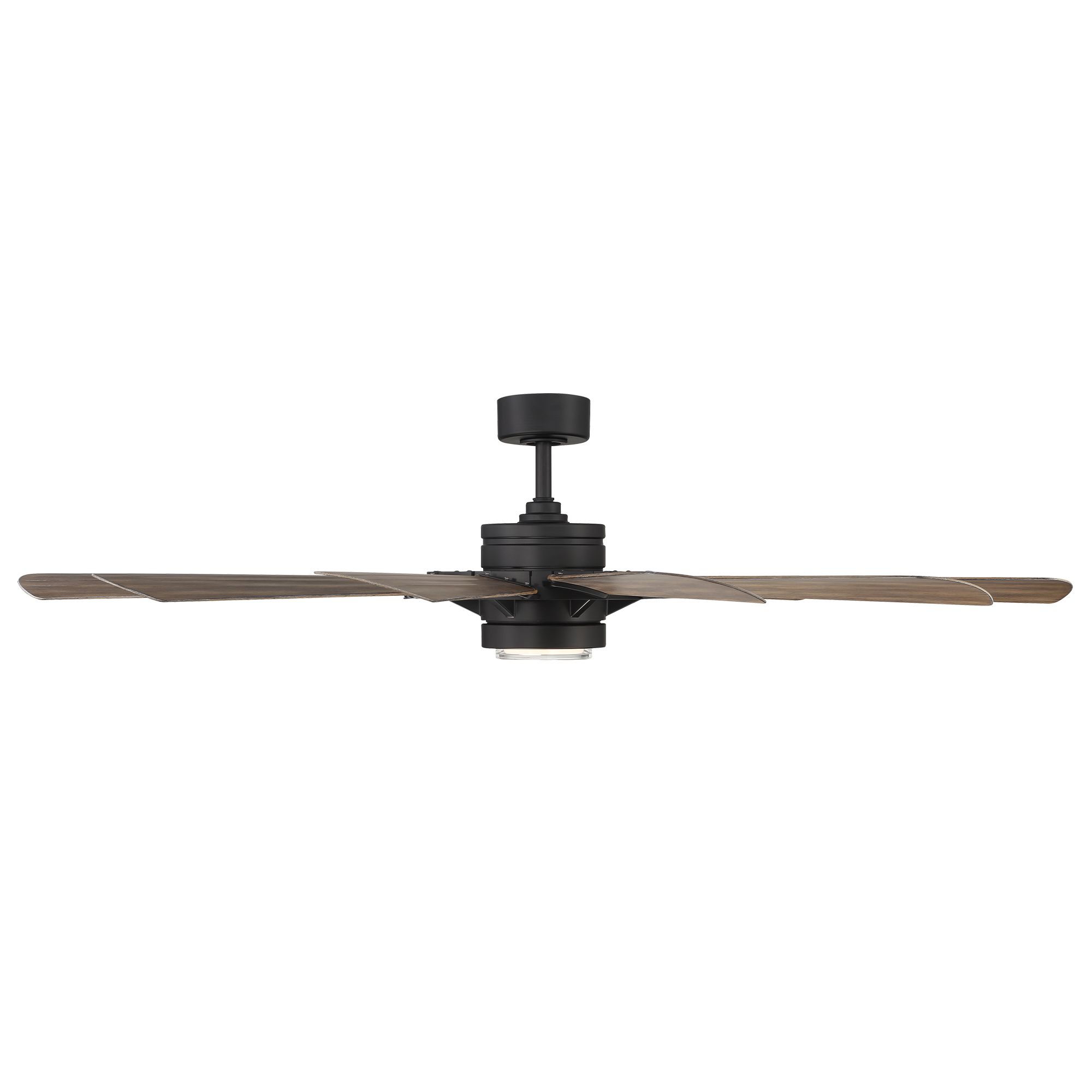 Image 4 65" Modern Forms Wyndmill Barnwood LED Smart Ceiling Fan Made to Order more views