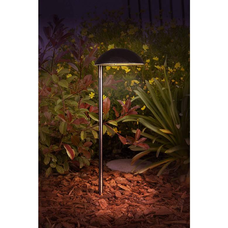 Image 1 Black Mushroom Outdoor Landscape Path Light in scene