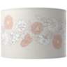Color Plus Double Gourd 29 1/2&quot; Rose Bouquet Mellow Coral Pink Lamp