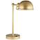 65P99 - Antique Brass Desk Lamp Powder Coated