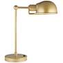 3_65P99 - Antique Brass Desk Lamp Powder Coated more views