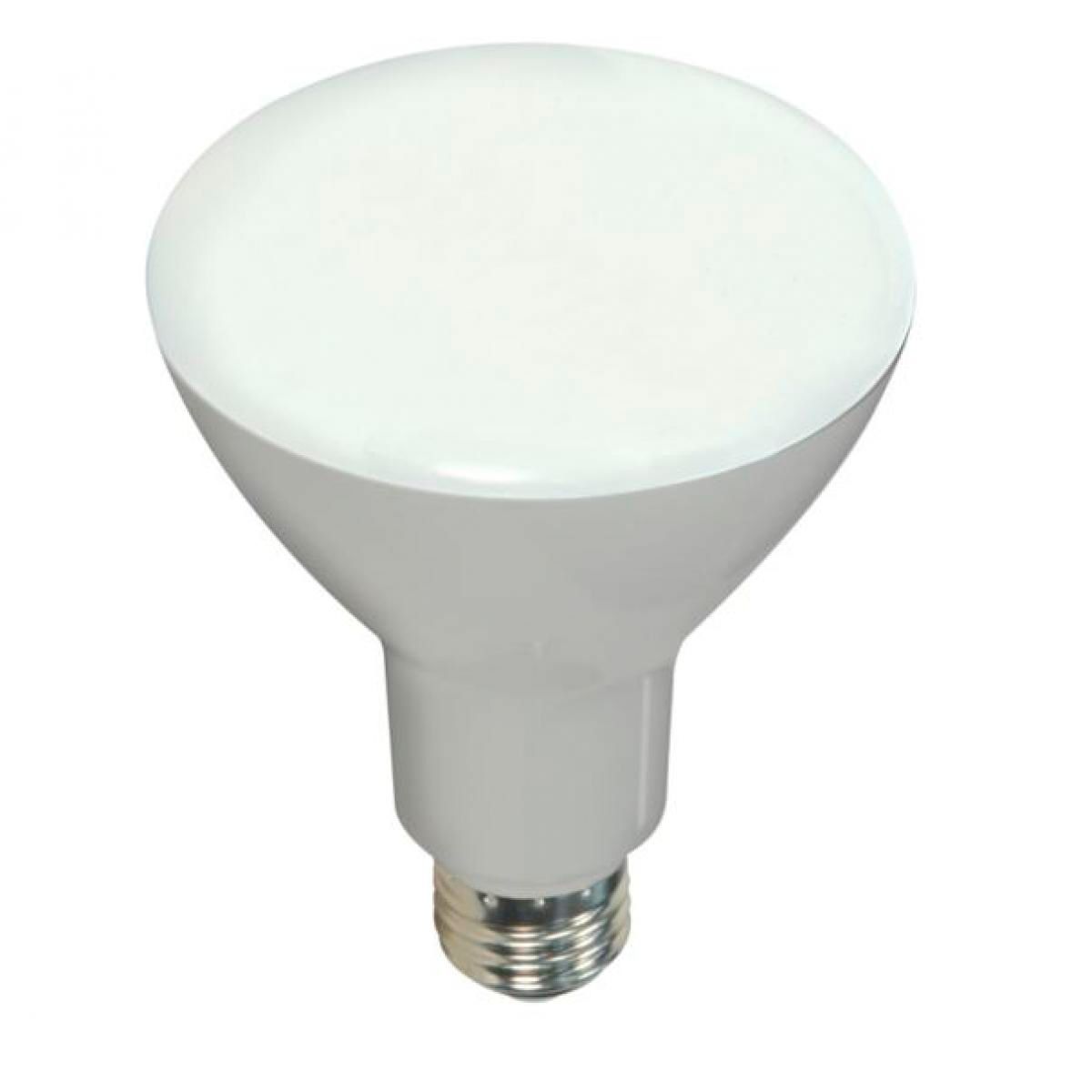 Image 3 65W Equivalent 7.5W LED Dimmable Standard BR30 Gray Light Bulb-2-Pack more views