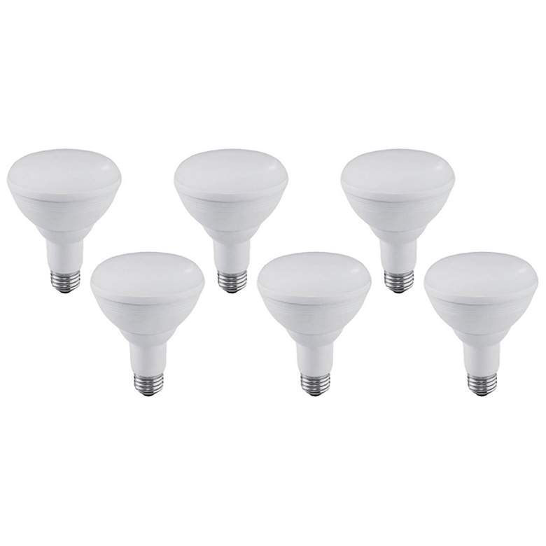 Image 1 65W Equivalent Frosted 12W LED Dimmable Standard BR30 6-Pack