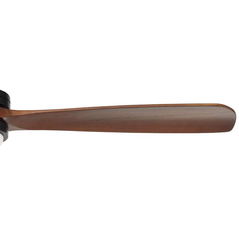 Image 4 66" Casa Delta DC XL Dark Walnut Outdoor LED Ceiling Fan with Remote more views