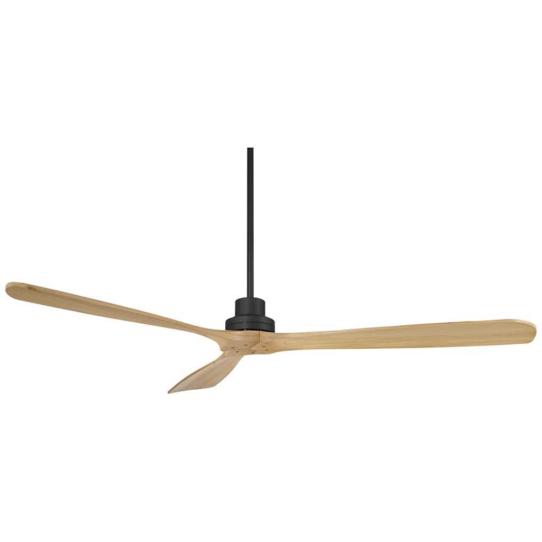 Image 5 66" Casa Delta DC XL Matte Black Outdoor Ceiling Fan more views