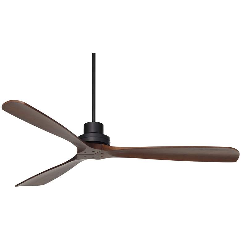 Image 2 66 inch Casa Delta DC XL Walnut Outdoor Ceiling Fan with Remote Control